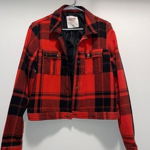 Like New! Massimo Cropped Buffalo jacket